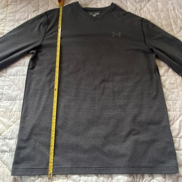 Under Armour Compression Shirt Mens Gray Infrared Elements Stretch Size XL - Picture 3 of 6